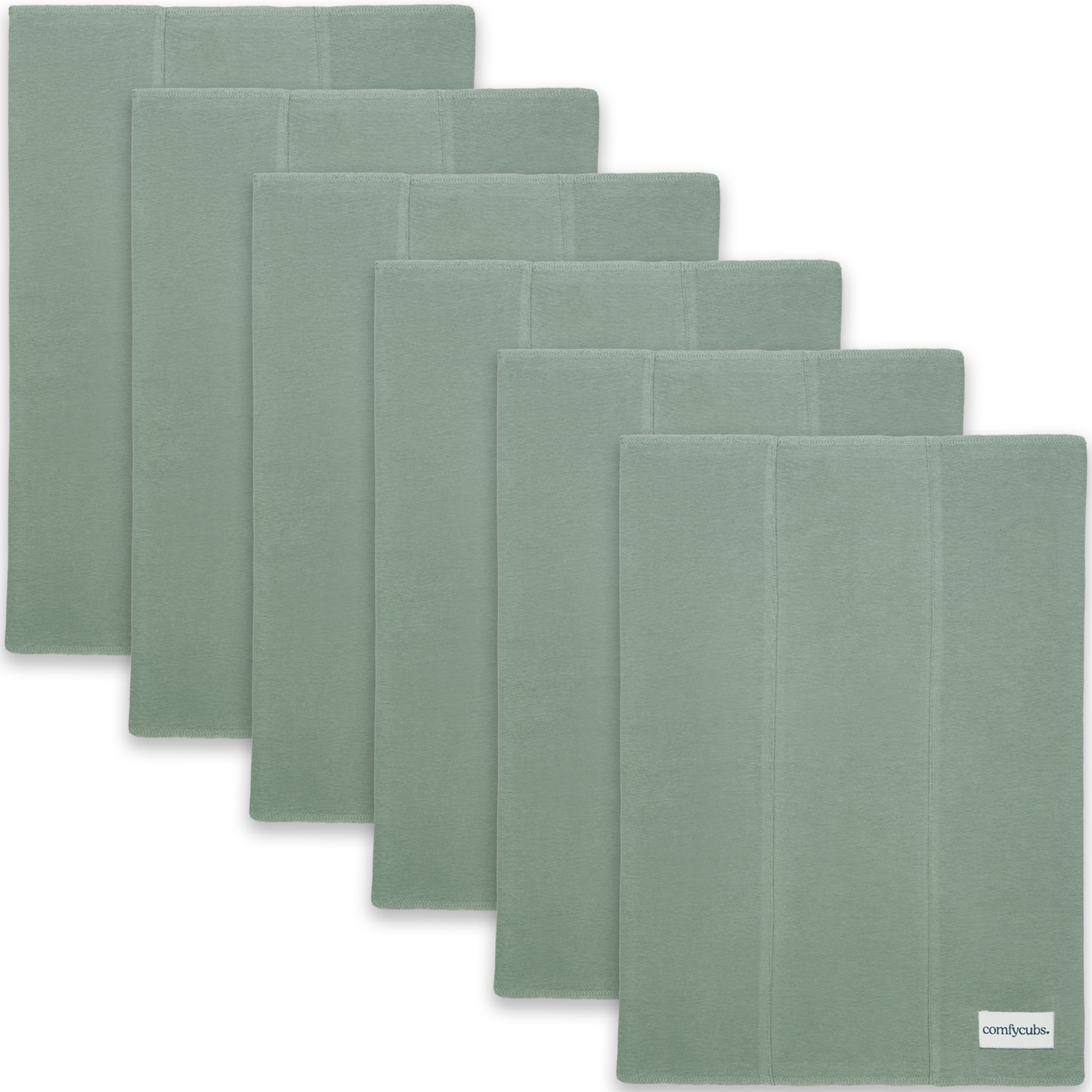 Comfy Cubs - Wholesale Burp Cloth - Baby - Baby Burp Cloths Set, Large 6-Layer, 100% Cotton Comfy Cubs38