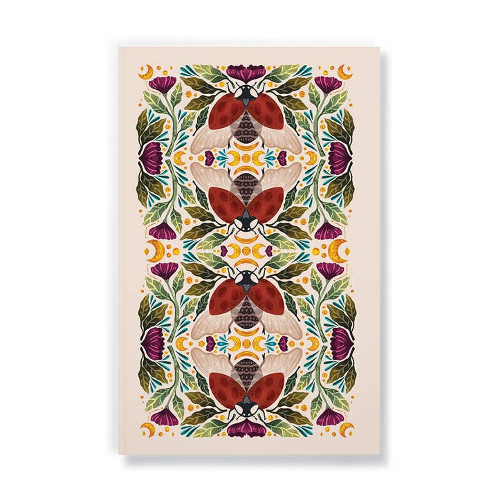 Ladybug Classic Layflat Journal Notebook for wholesale by Denik