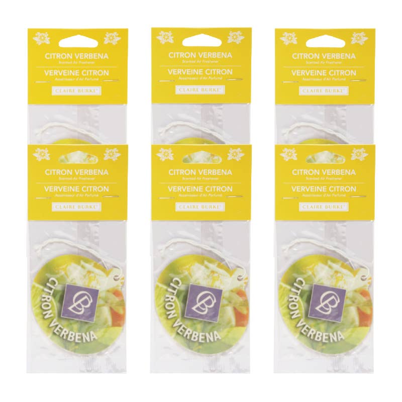Claire Burke - Wholesale Automotive Cleaning Products - Sparkling Citron Auto Car Fresheners 0