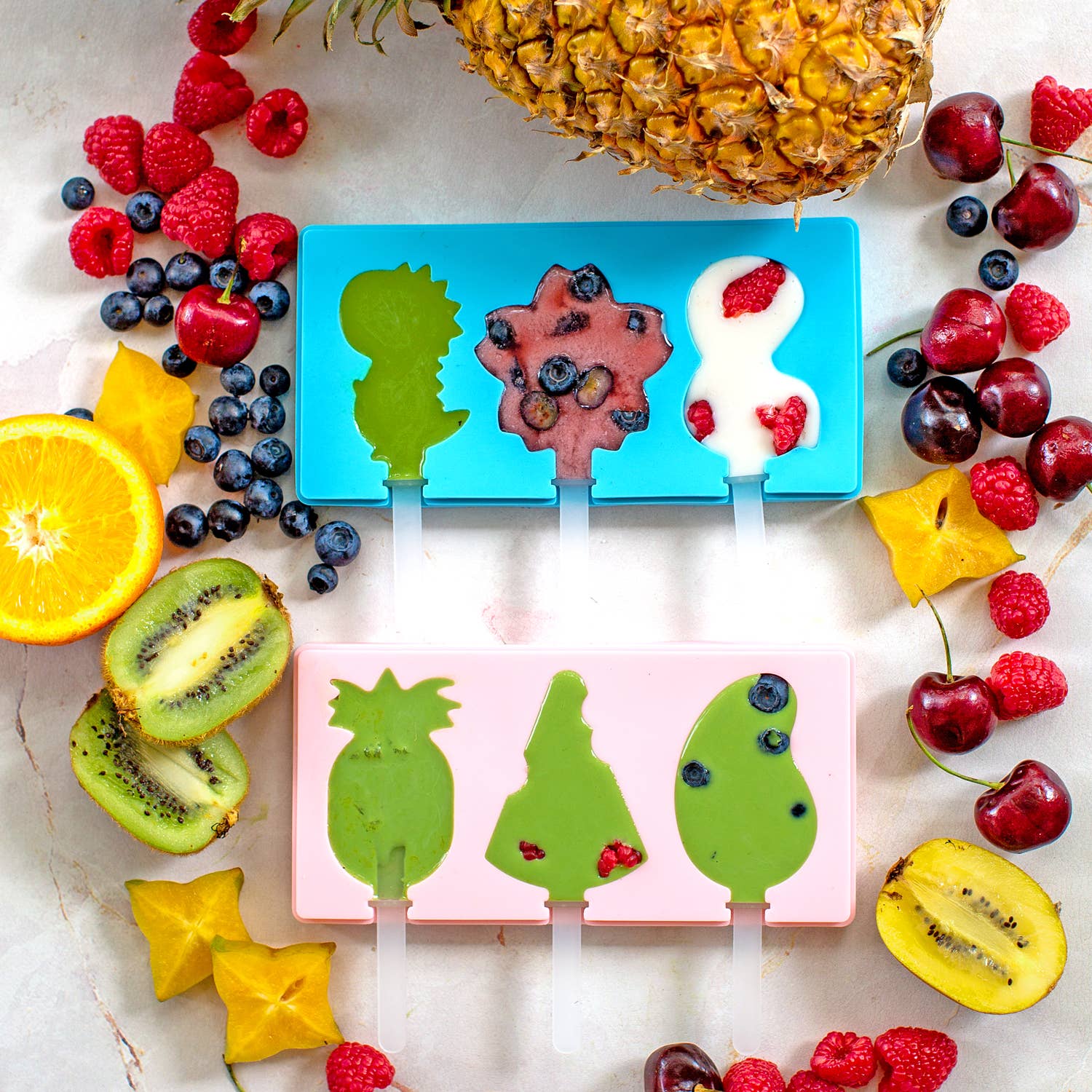 Lelaffet - Wholesale Chocolate/Candy Mold - Popsicles Molds, Silicone Popsicle Molds For Toddlers 9