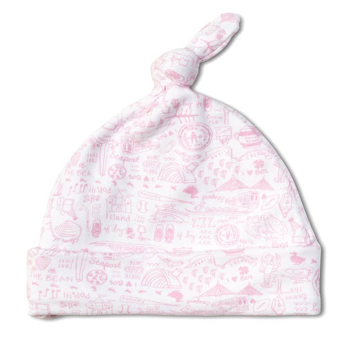 Boston Knotted Baby Hat for wholesale by Joy Street