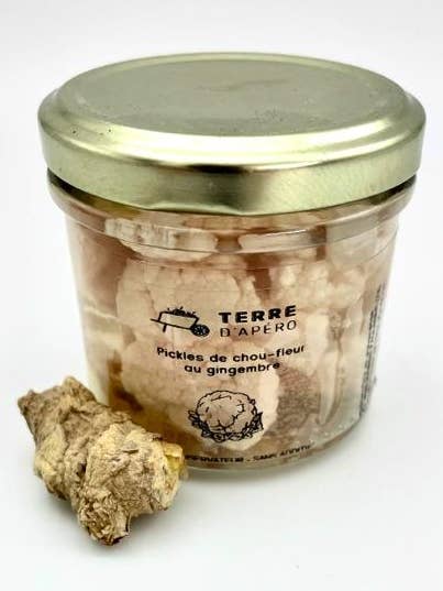 CAULIFLOWER PICKLES (GINGER CAULIFLOWER PICKLES for wholesale by Terre D'apéro