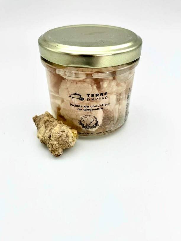 CAULIFLOWER PICKLES (GINGER CAULIFLOWER PICKLES for wholesale by Terre D'apéro
