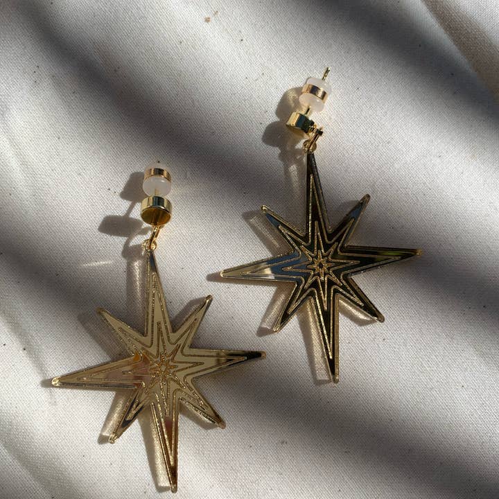 Studio Nena - Wholesale Dangle Earrings - Star Bright