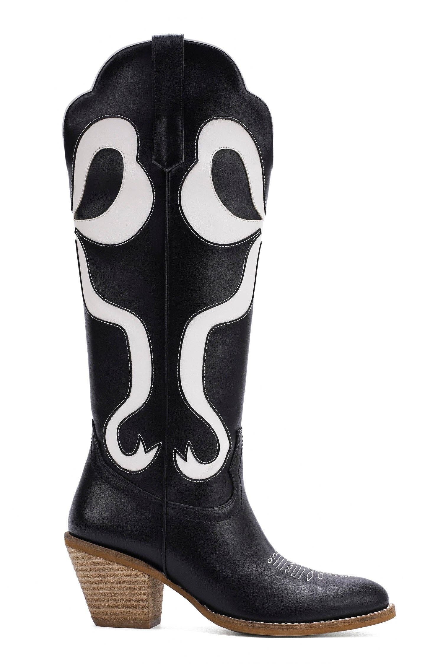 BEAST FASHION – Großhandel Cowboystiefel  Damen – GLENDA-10 Western-Stiefel mit Schleifendetail30