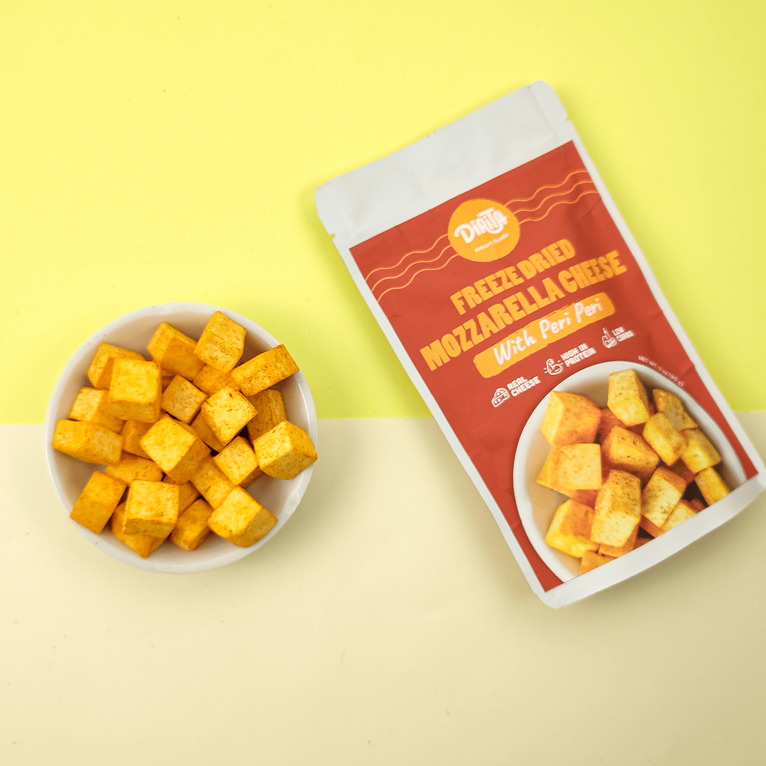 Diaita - Wholesale Cheese - Freeze Dried Mozzarella Cheese With Peri Peri2