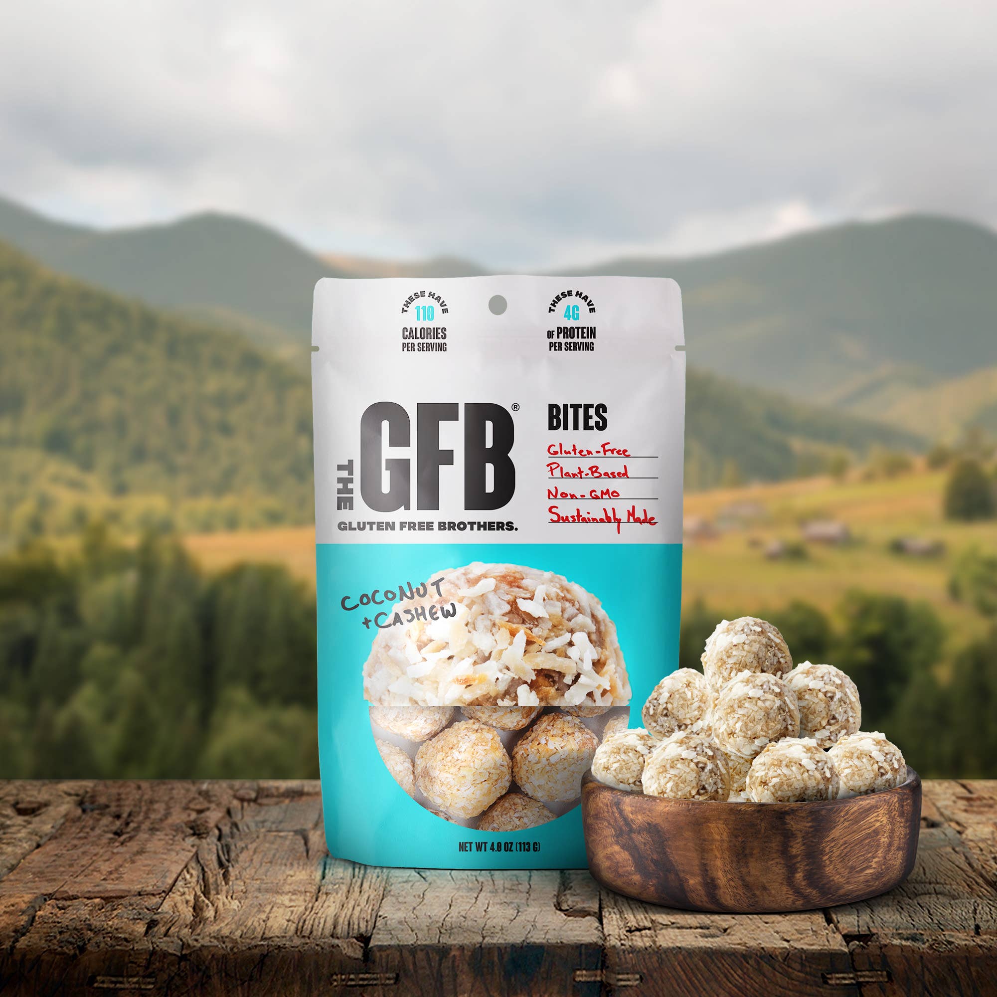 The GFB - Wholesale Snack Bar - The GFB: Coconut Cashew Gluten Free Protein Bites6