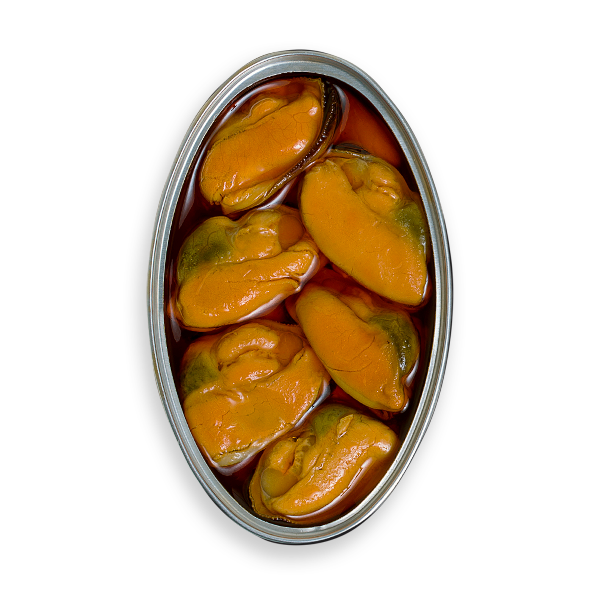 Conservas La Brújula - Wholesale Fish/Seafood - Mussels In Escabeche 16/20 OL120. LB1301