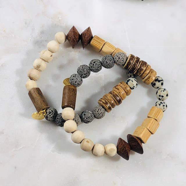 Sarah Belle - Wholesale Beaded Bracelet - Grounded Stacking Bracelet