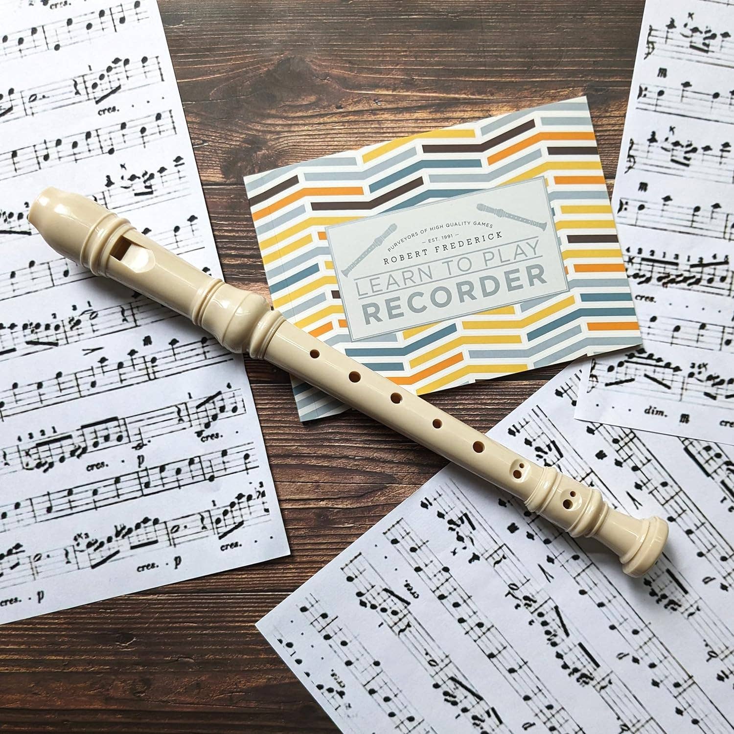Robert Frederick Ltd – wholesale Musical toy – Kids & baby – Learn To Play Recorder - Includes Recorder & Instruction Booklet2