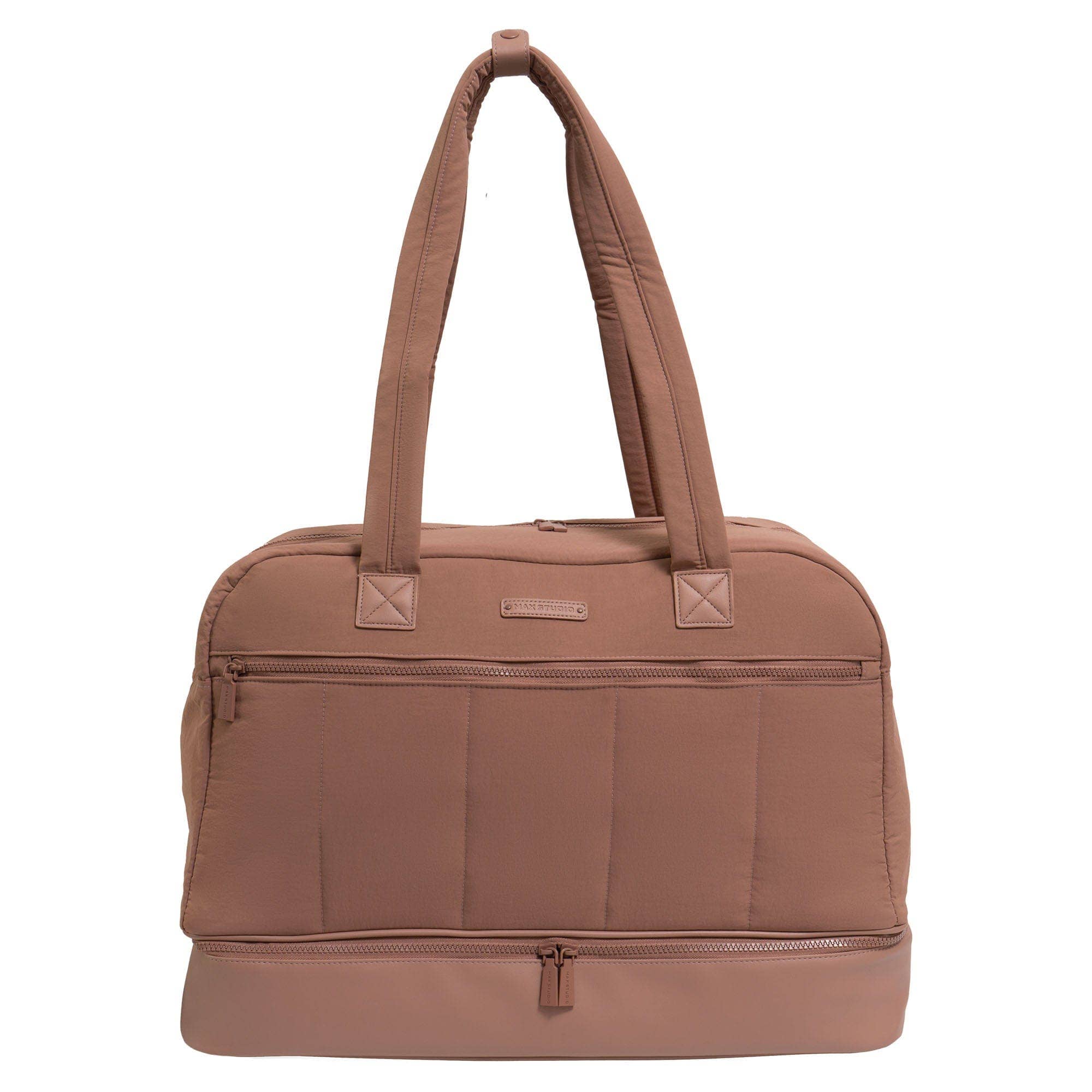 Magid - Wholesale Weekender Bag - Women's - Max Studio The Aurelia Puffer Nylon Drop Bottom Weekender Duffle21