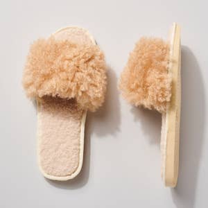 Faux fur online slippers wholesale