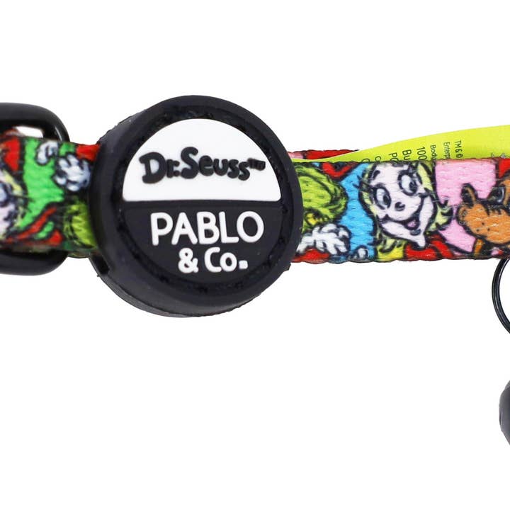 Pablo & Co. Boutique - Wholesale Pet Collar - Cat - Dr. Seuss' Who-Ville: Cat Collar