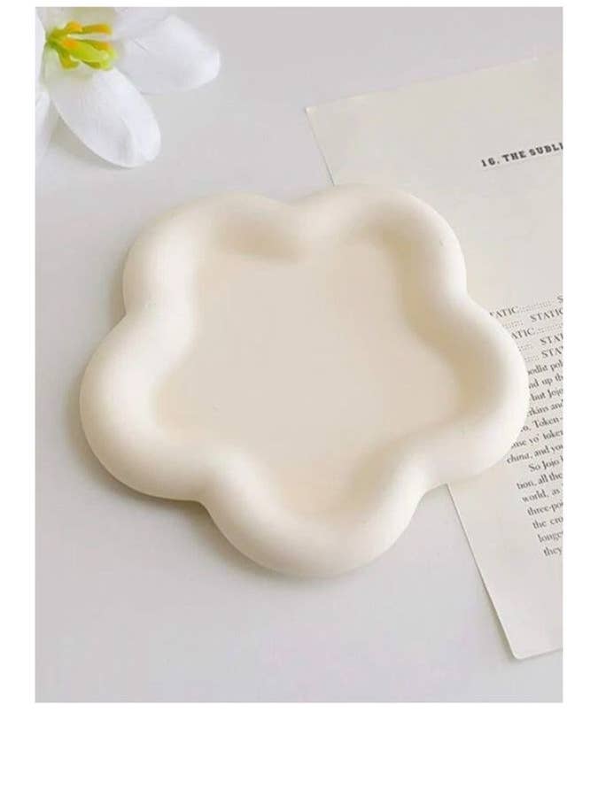 Flower Tray | Jesmonite Tray for wholesale by Studio Modeva