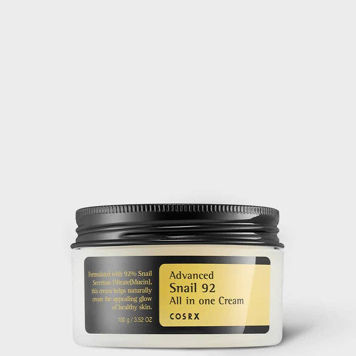 Beauty of Joseon, ANUA, COSRX, SKIN1004, Lilyfield - Venta al por mayor Crema hidratante facial - Crema todo en uno COSRX Advanced Snail 92 (100 g)