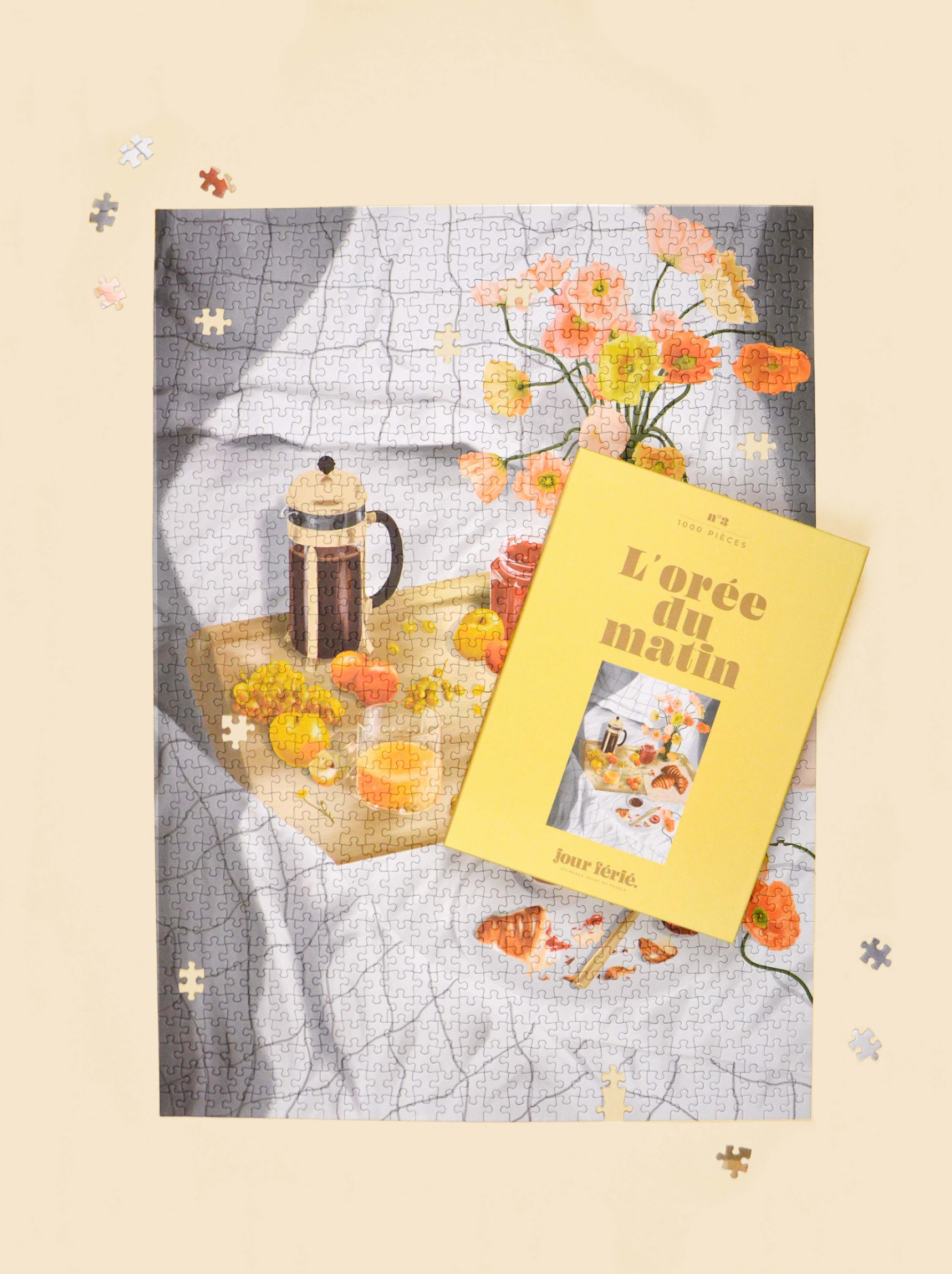 Jour Ferie – Puzzle - Adulto por atacado – Quebra-cabeça Amanhecer da Manhã com 1000 Peças5