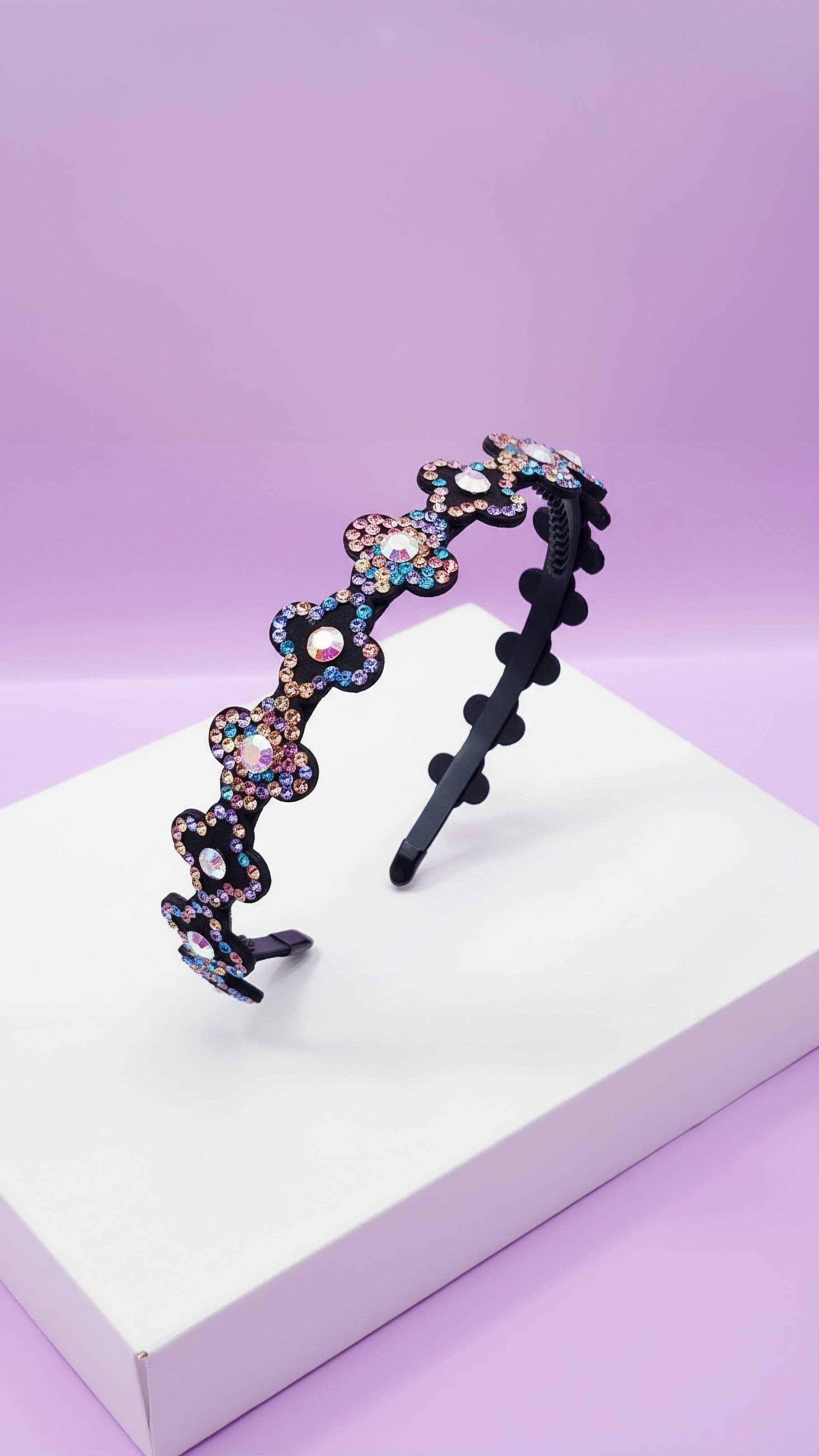 Arya Jewellery Wholesale - Wholesale Fashion Headband - Women's - Clover Crystal Hair band3