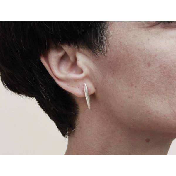 Eni Jewellery – wholesale Hängande örhängen – fjäder Silver örhängen