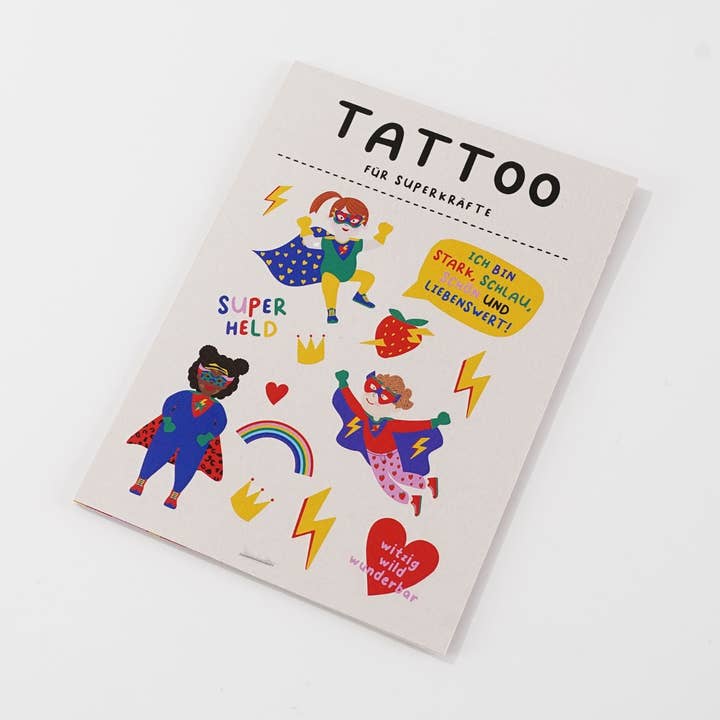 Tatoeage voor kinderen „Superkids” voor wholesale door aempf GmbH