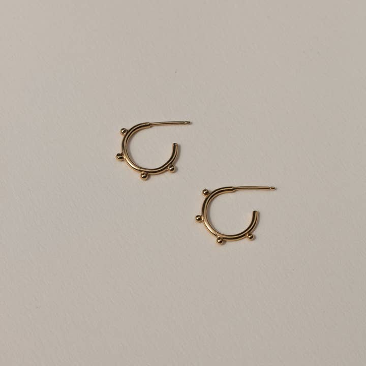 YEWŌ Collective - Wholesale Hoop Earrings - Bentu Hoops (Sm / Lg)
