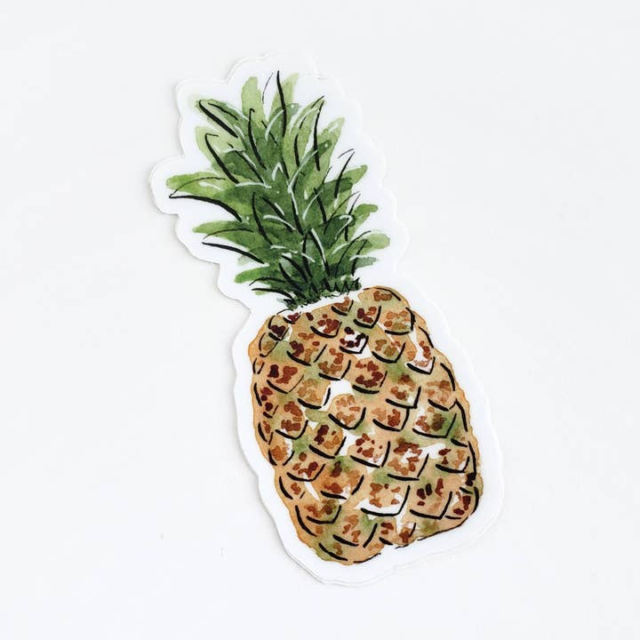 The Painted Pen - Wholesale Sticker - Pineapple Sticker0