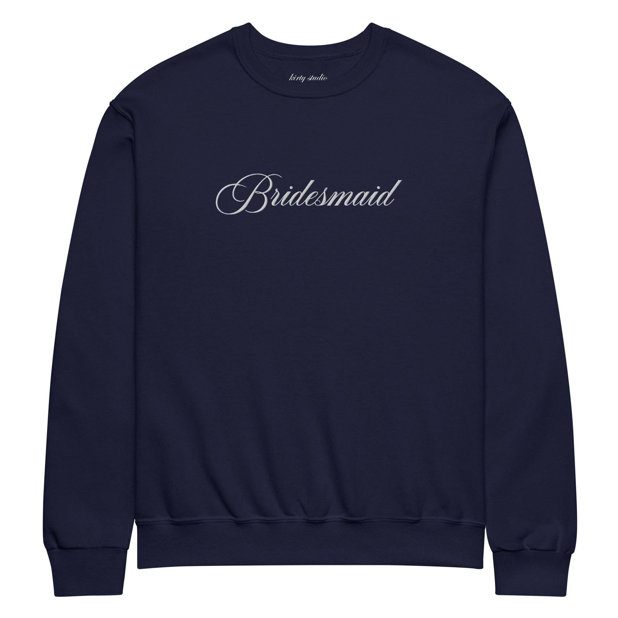 Kirty Studio - Vente Sweat-shirt à imprimés – femme - Crew Héritage 'Bridesmaid'2