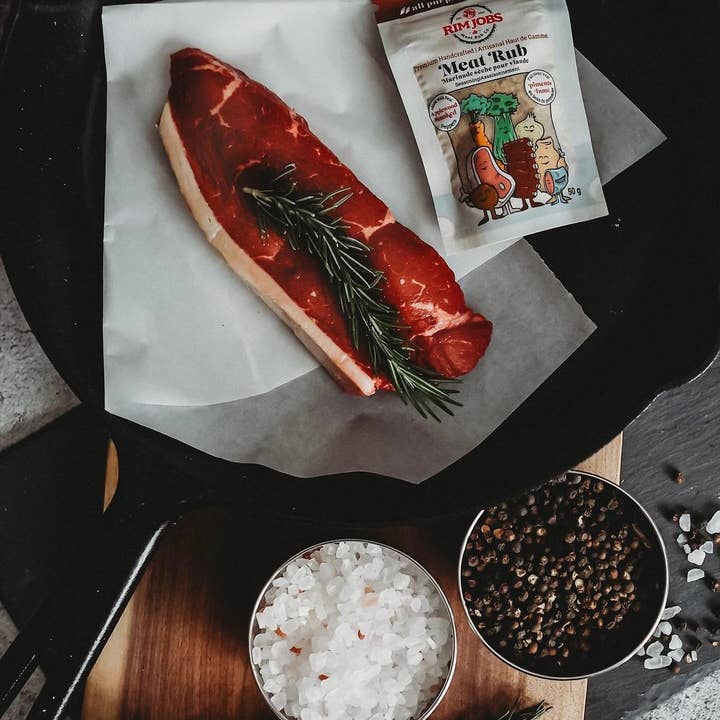 Rimjobs & Meat Rub Co. – wholesale Rub – Medelhög värme äppelvedrökt köttrubb/krydda för alla ändamål