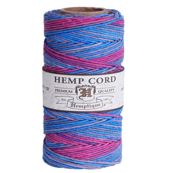 Wholesale #20 Hemp Cord Spools Variegated for your store - Faire
