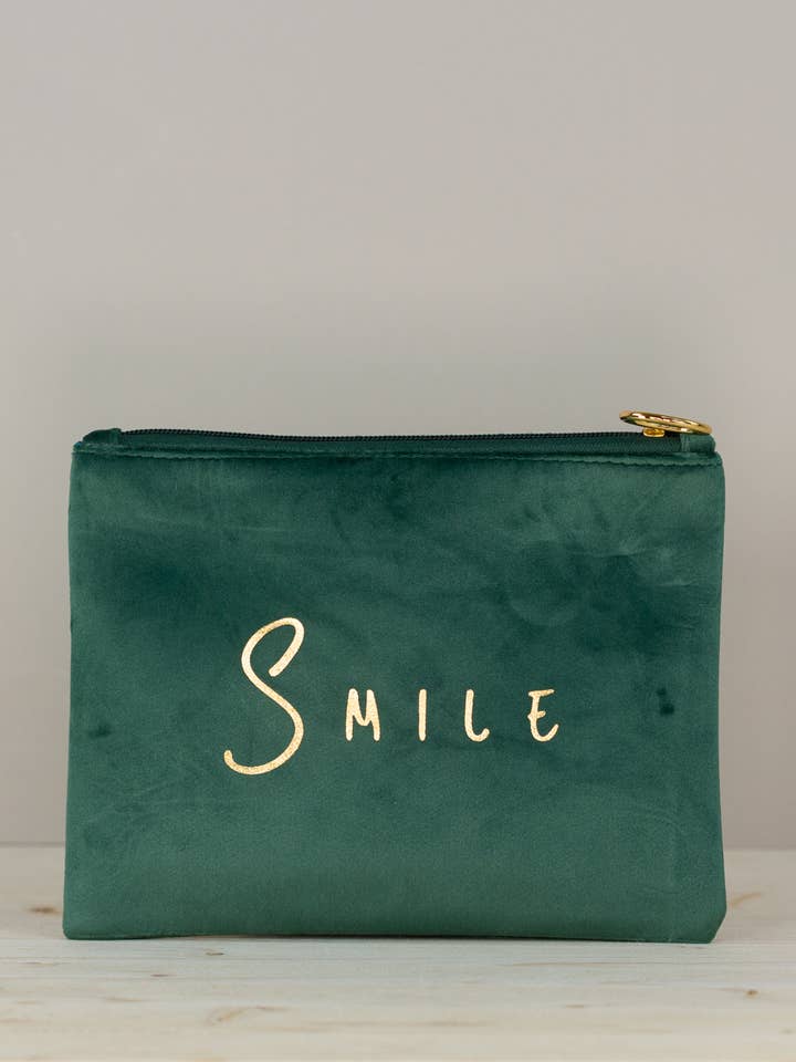 Kosmetiktaske Smile - unik taske til makeup og accessories for engroshandel hos Herzilein-Wien GmbH