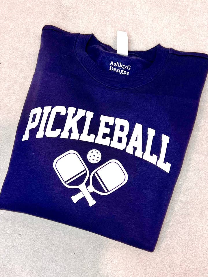 Chandail à col rond Pickleball pour la vente par AshleyGDesigns