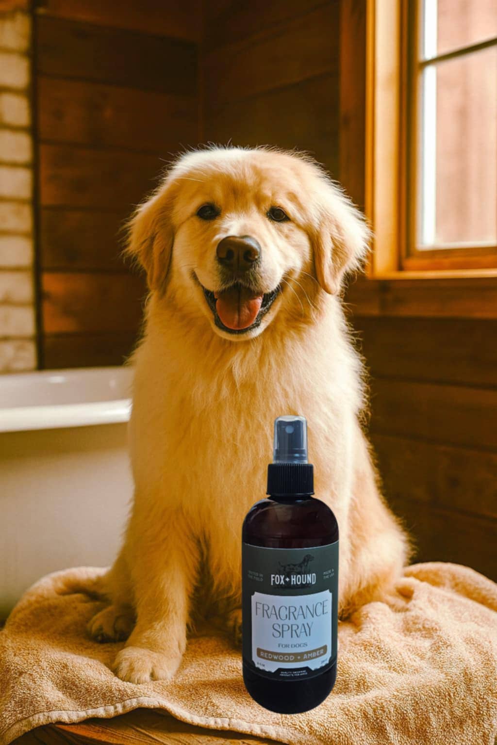 Fox + Hound – wholesale Pet spray – Dog – Spray Cologne - Redwood & Amber3