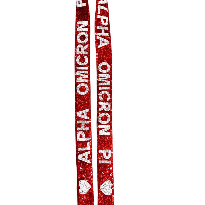 Curated Threads Greek - Venta al por mayor Accesorio para bolsos/monederos - Mujer - Correas de lentejuelas para monedero Sorority4