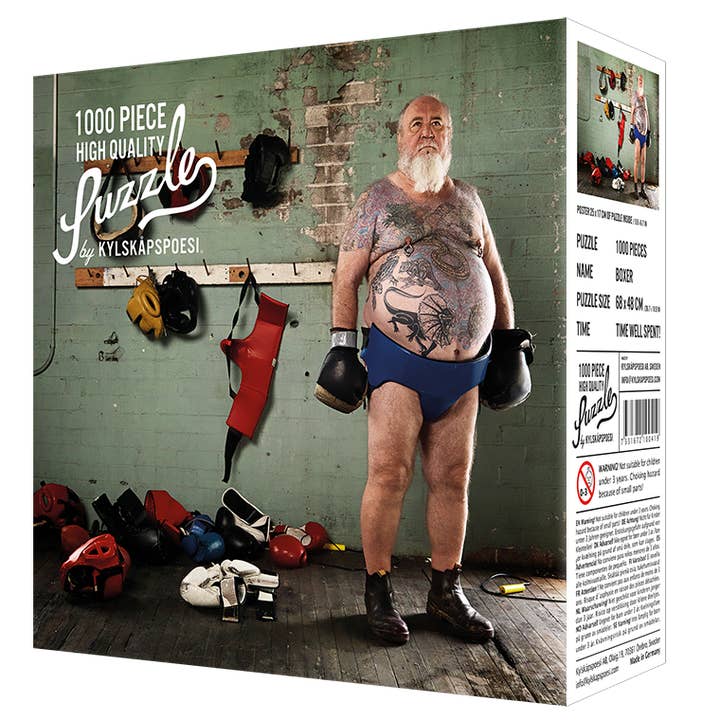 Puzzle - Boxer för wholesale av Kylskåpspoesi