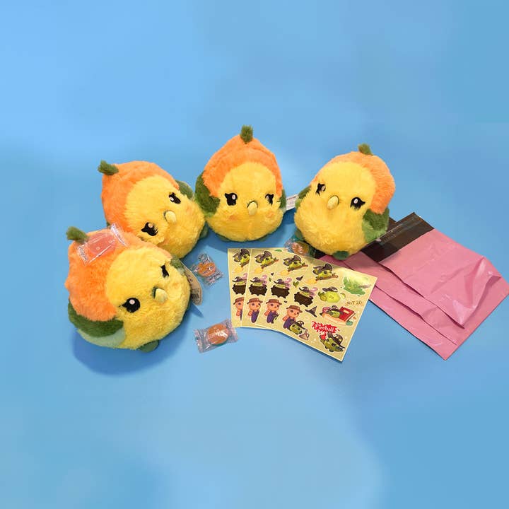 Borbs - Wholesale Stuffed/Plush Toy - Kids & Baby - 7" Easter-Themed Borb Bird Plush Toy