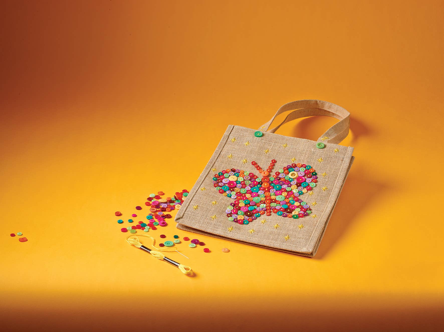 West Design Products - Wholesale Craft Sewing Kit - House of Crafts Button Bag Craft kit2