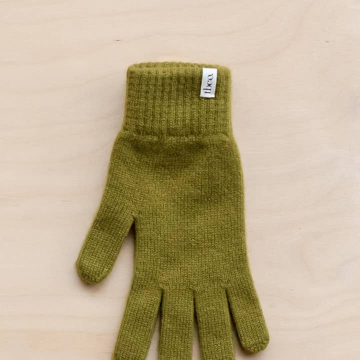 TBCo – wholesale Gloves – Women's – Cashmere & Merino Gloves in Olive0