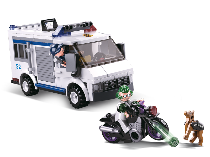 Sluban Europe BV - Wholesale Toy Set - Kids - M38-B0652//Police prisoner transport7