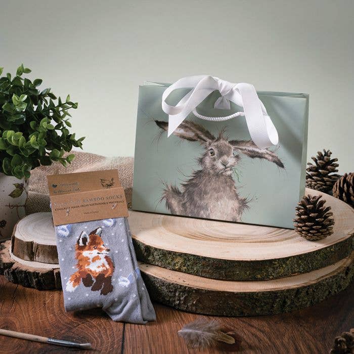Wrendale Designs - Wholesale Socks - Women's - Fox Sock - Born To Be Wild