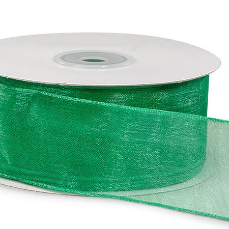 Nashville Wraps - Wholesale Ribbon - Gift Wrapping - Wired Sheer Organza Ribbon9
