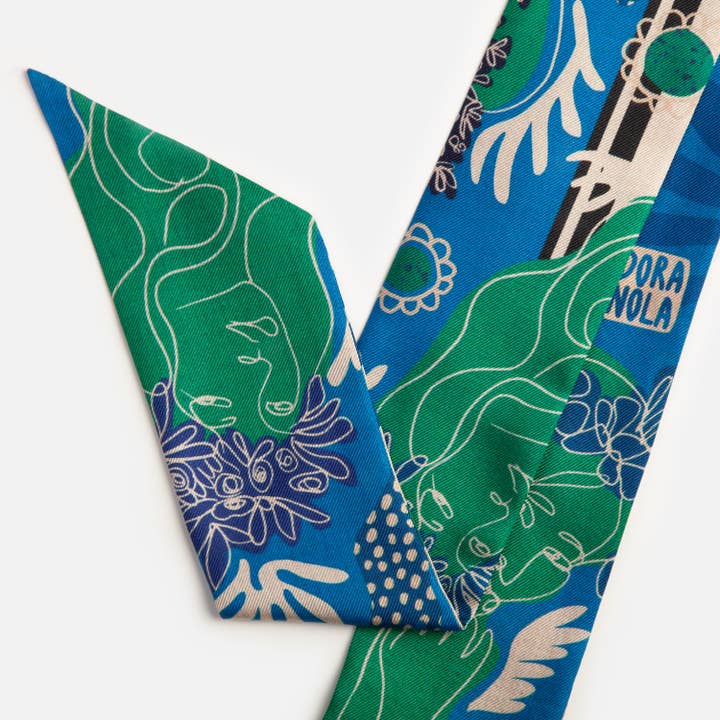 Regina seta twilly per la vendita all'ingrosso da parte di Dora Nola