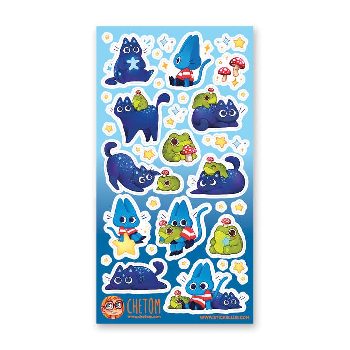 STICKII - Wholesale Sticker - Cosmic Crew Sticker Sheet