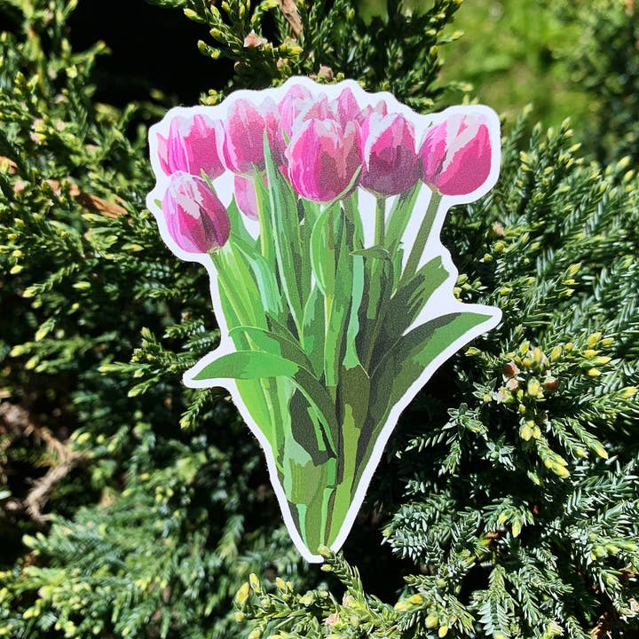 Tulip Sticker for engroshandel hos All Things Scarlett