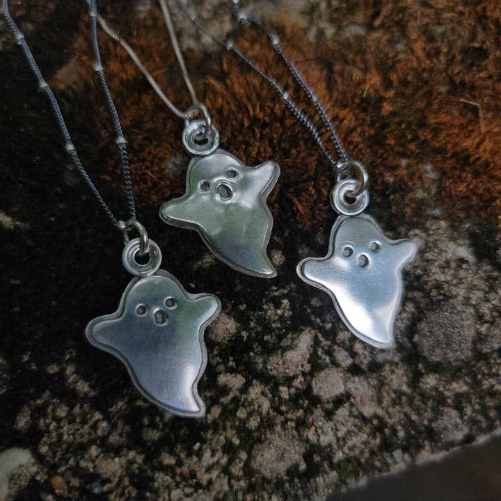 Pendente de Fantasma em Prata de Lei por atacado de Verdilune