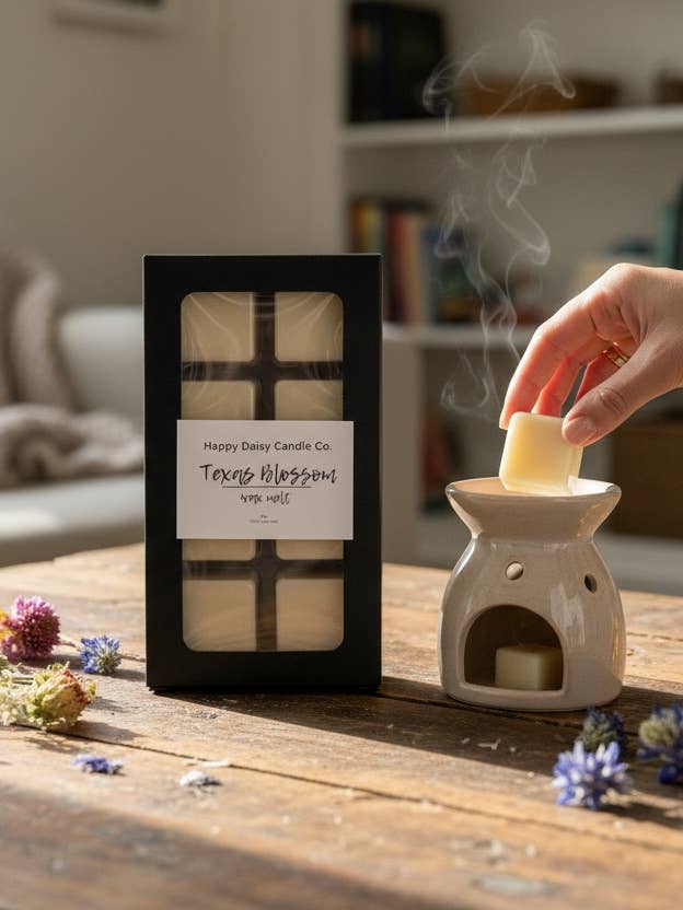 Soy Wax Melt-Texas Blossom for wholesale by Happy Daisy Candle Co.
