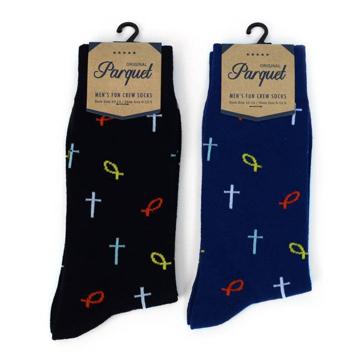 Selini New York - Wholesale Socks - Men's - Men's Religious Premium Collection Novelty Socks - NVPS20052
