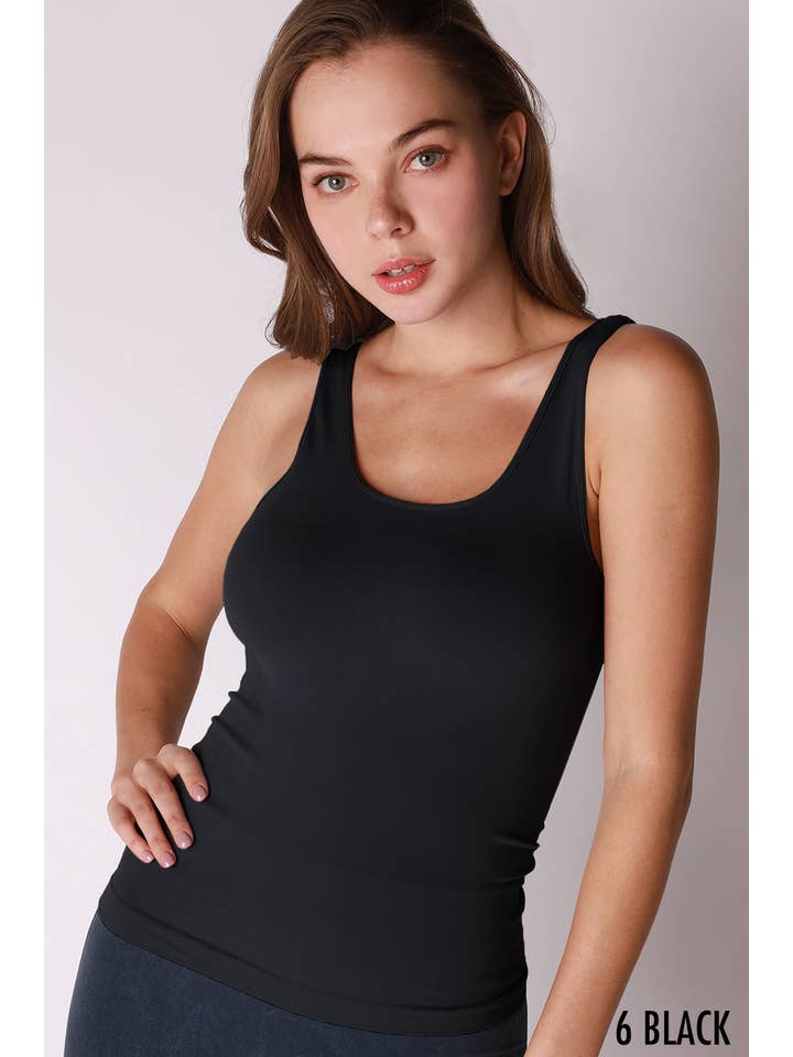 NIKIBIKI - Venta al por mayor Camiseta sin mangas - Mujer - NS7810 - Tanque de longitud corta