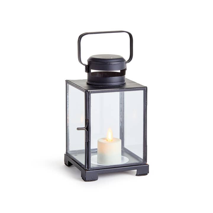 Pierre Lantern 6.5", Black for wholesale by Napa Home & Garden