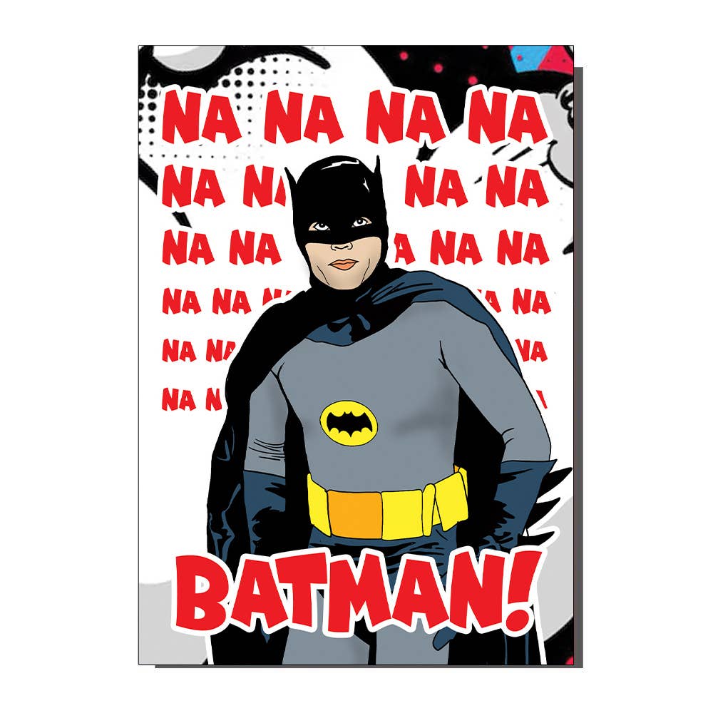 Bite Your Granny - Wholesale Everyday Greeting Card - Na Na Na Na Batman Greetings Card 0