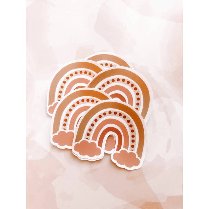 Mack & Co - Wholesale Sticker - Boho Rainbow Stickers - Boho Stickers - Stickers - Boho Stickers - Rainbow Stickers - Rainbow - Boho Colors