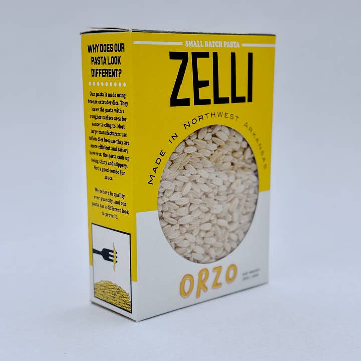 Zelli Pasta - Wholesale Pasta - Orzo